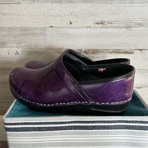 Sanita Purple Clogs